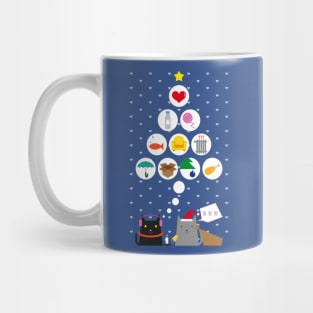 Santa Cats Mug